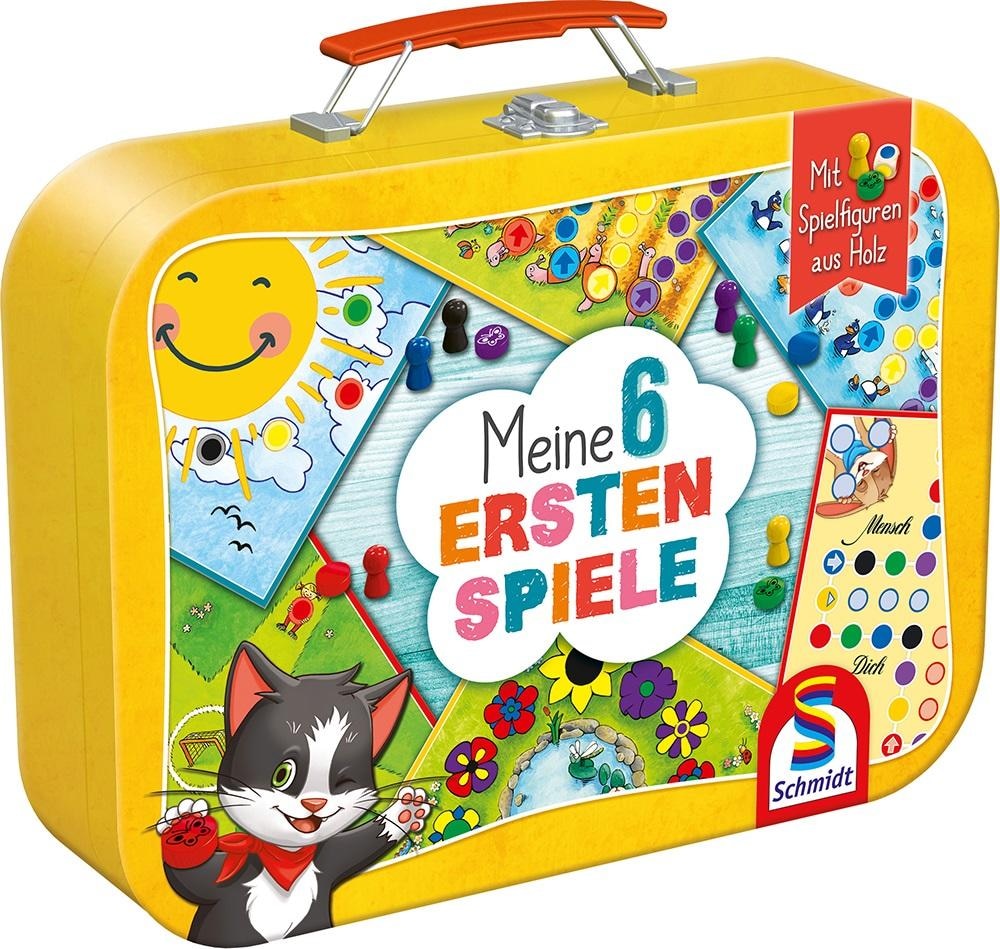 Schmidt Spiele Spielware Meine 6 ersten Spiele (Spielesammlung mit...