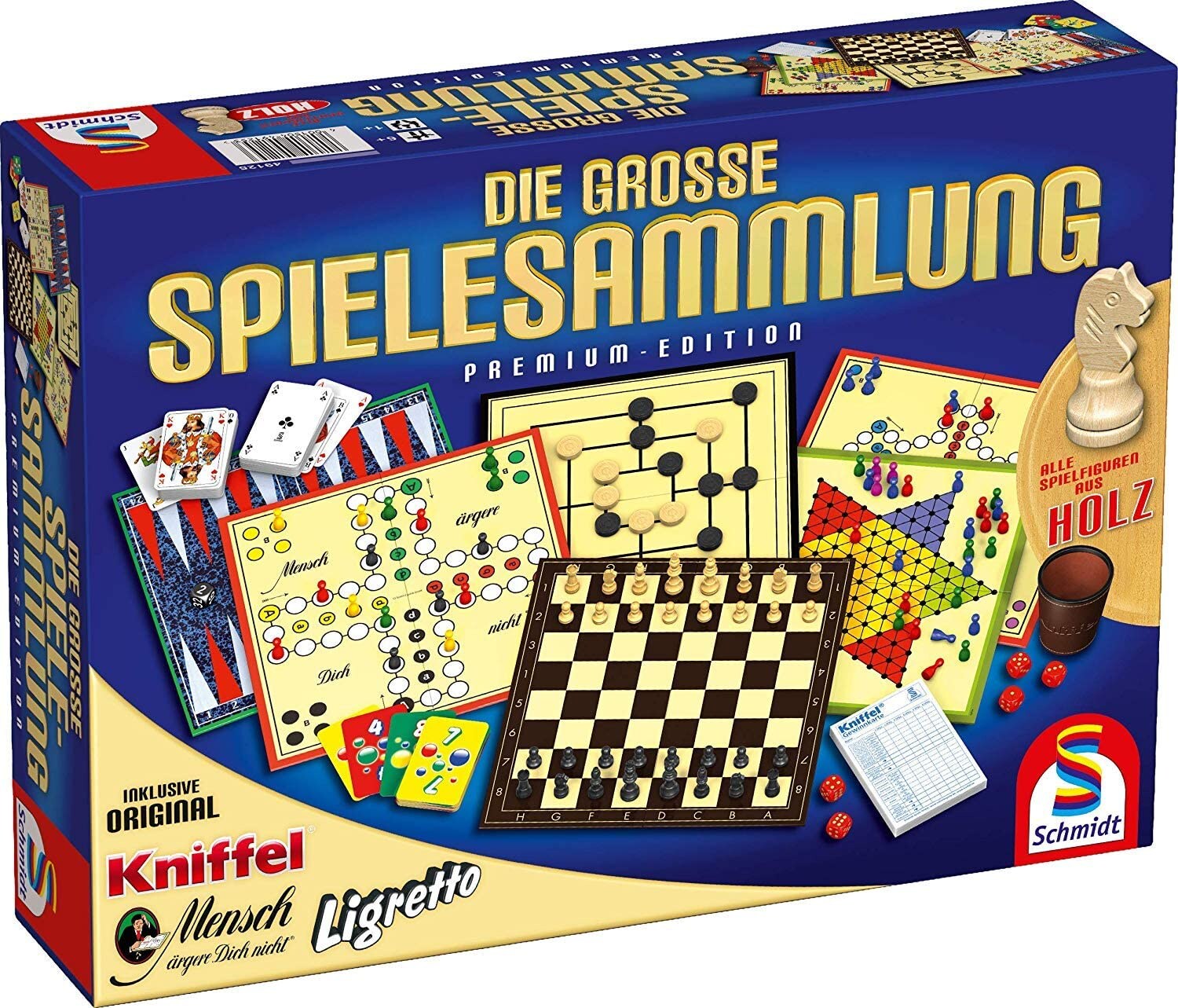 Schmidt Spiele Spielware Die grosse Spielesammlung (Premium Edition)