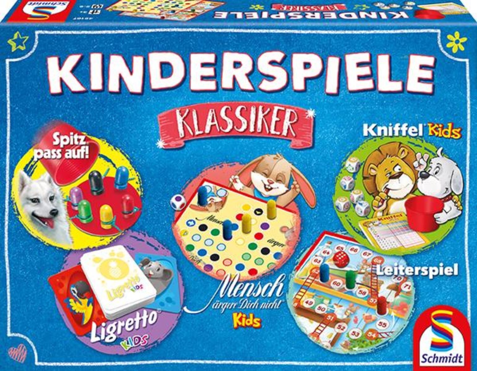 Schmidt Spiele Spielware Kinderspiele Klassiker (Spielesammlung)