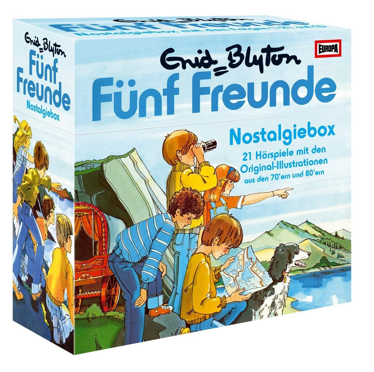 Europa (Sony Music) CD-Box Fuenf Freunde Nostalgie-Box F.1-21