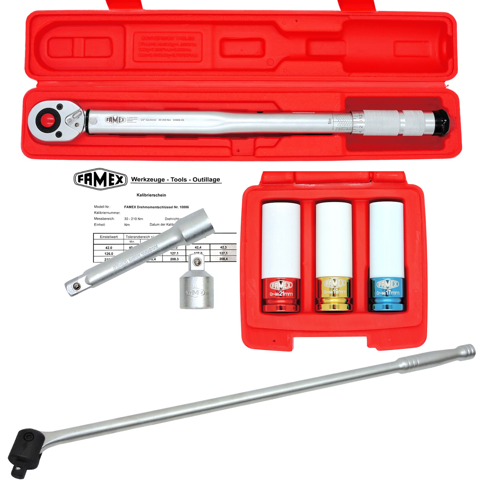 FAMEX 10905 Radwechsel Set | 04030623109121