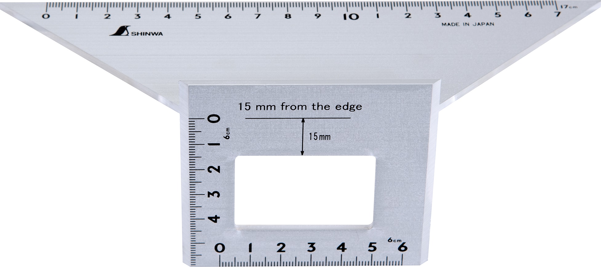 Shinwa 32724 3-D-Gehrungswinkel (Doppelwinkel) 45&deg; - Bild 1