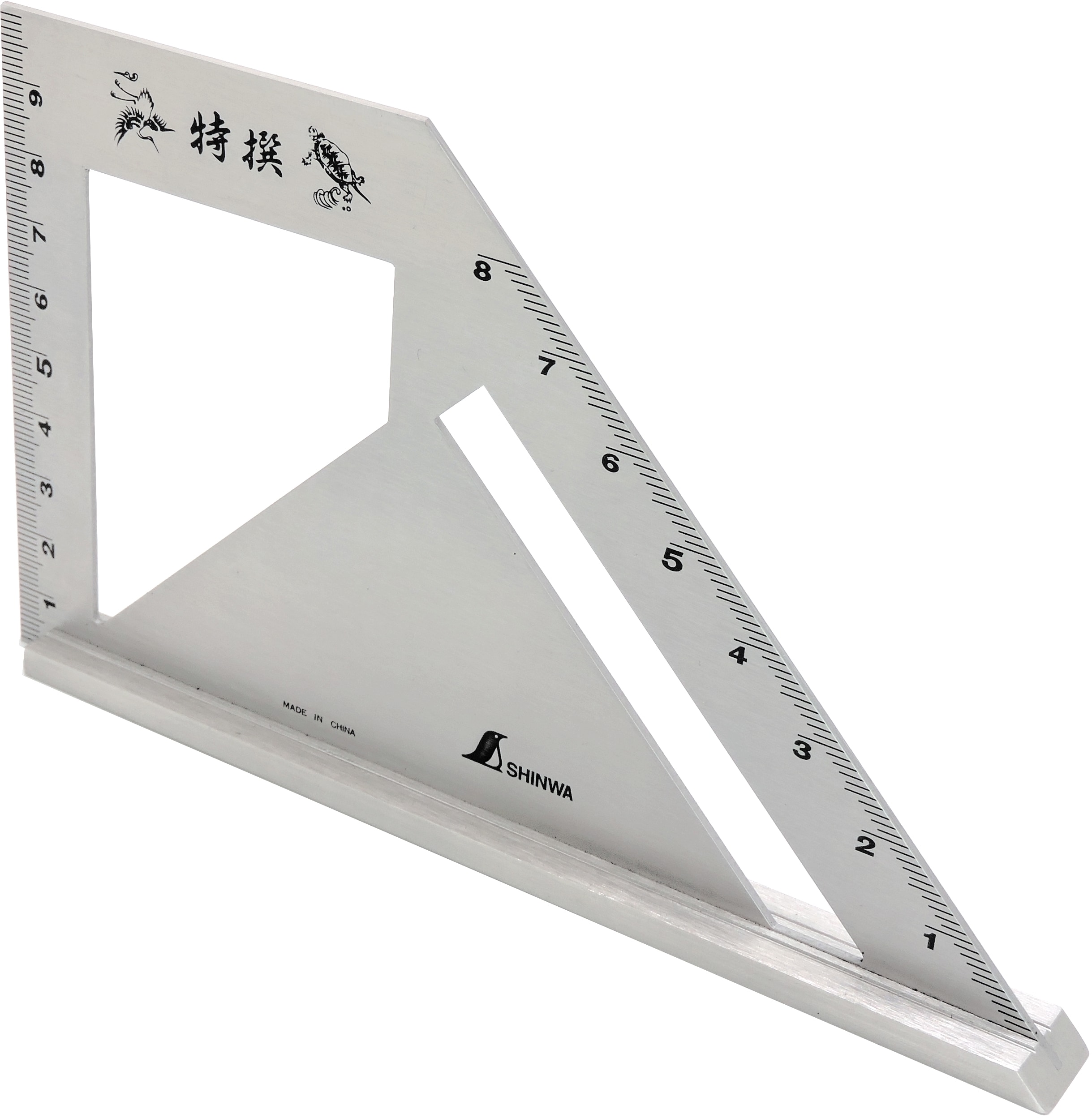 Shinwa 32740 Winkel mit Gehrung 45&deg; und 90&deg; - Bild 1