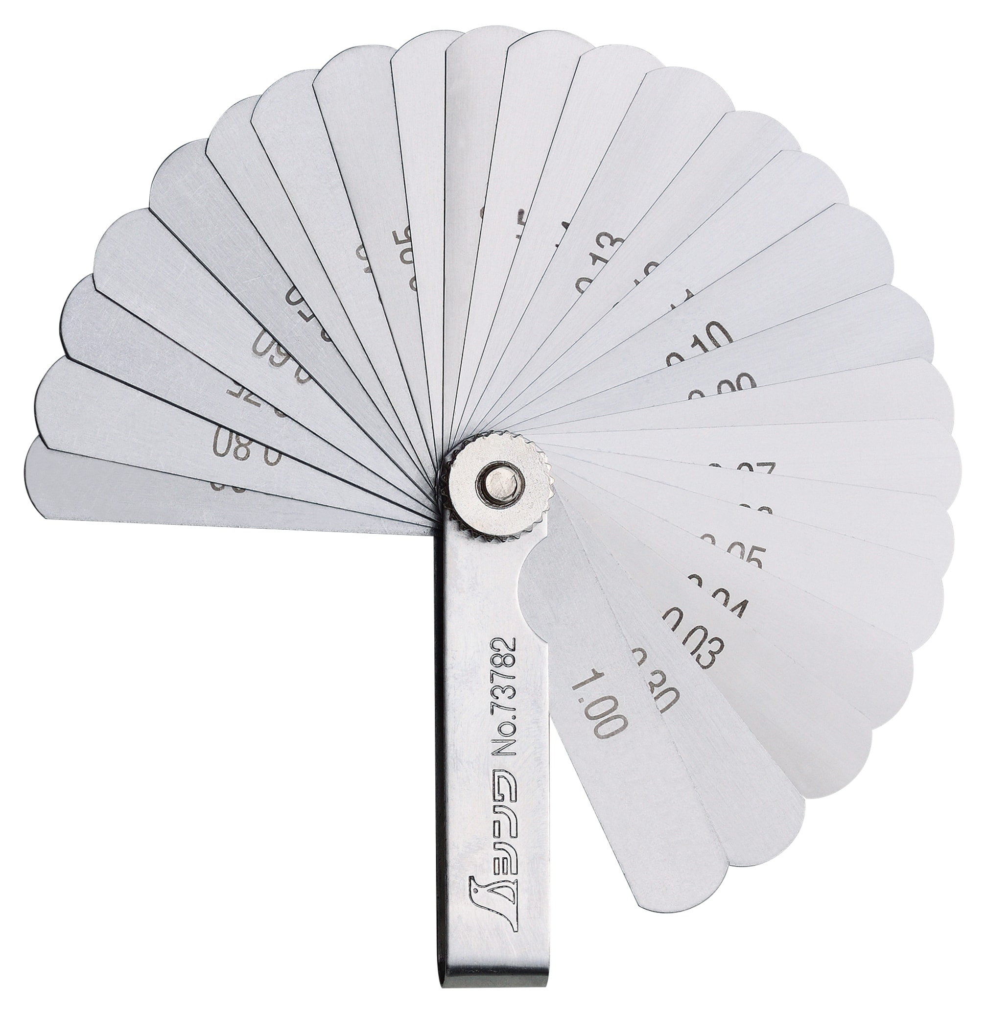 Shinwa 73782 F&uuml;hlerlehre 65 mm mit 25 F&uuml;hlern - Bild 1