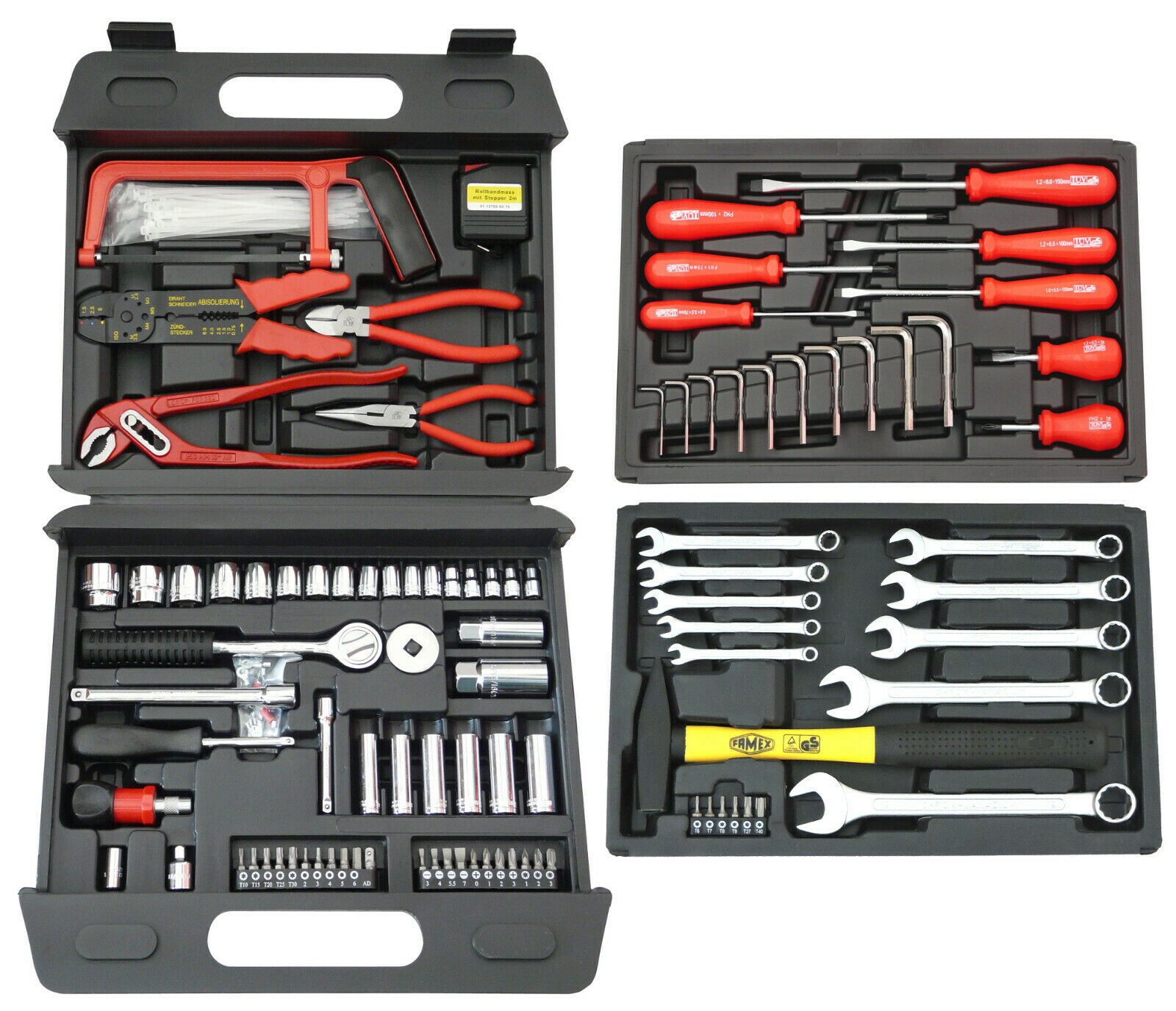 FAMEX 253-70 Best&uuml;ckter Werkzeugkoffer - Bild 1
