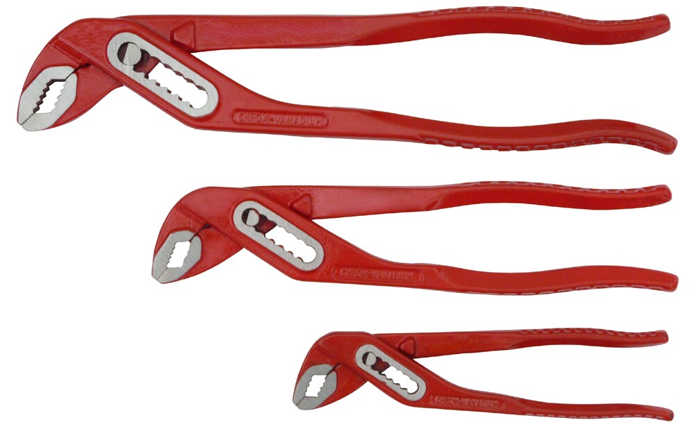 FAMEX 3296 Wasserpumpenzangen Set - Rohrzangen Satz - 170mm / 240mm / 300mm - Bild 1