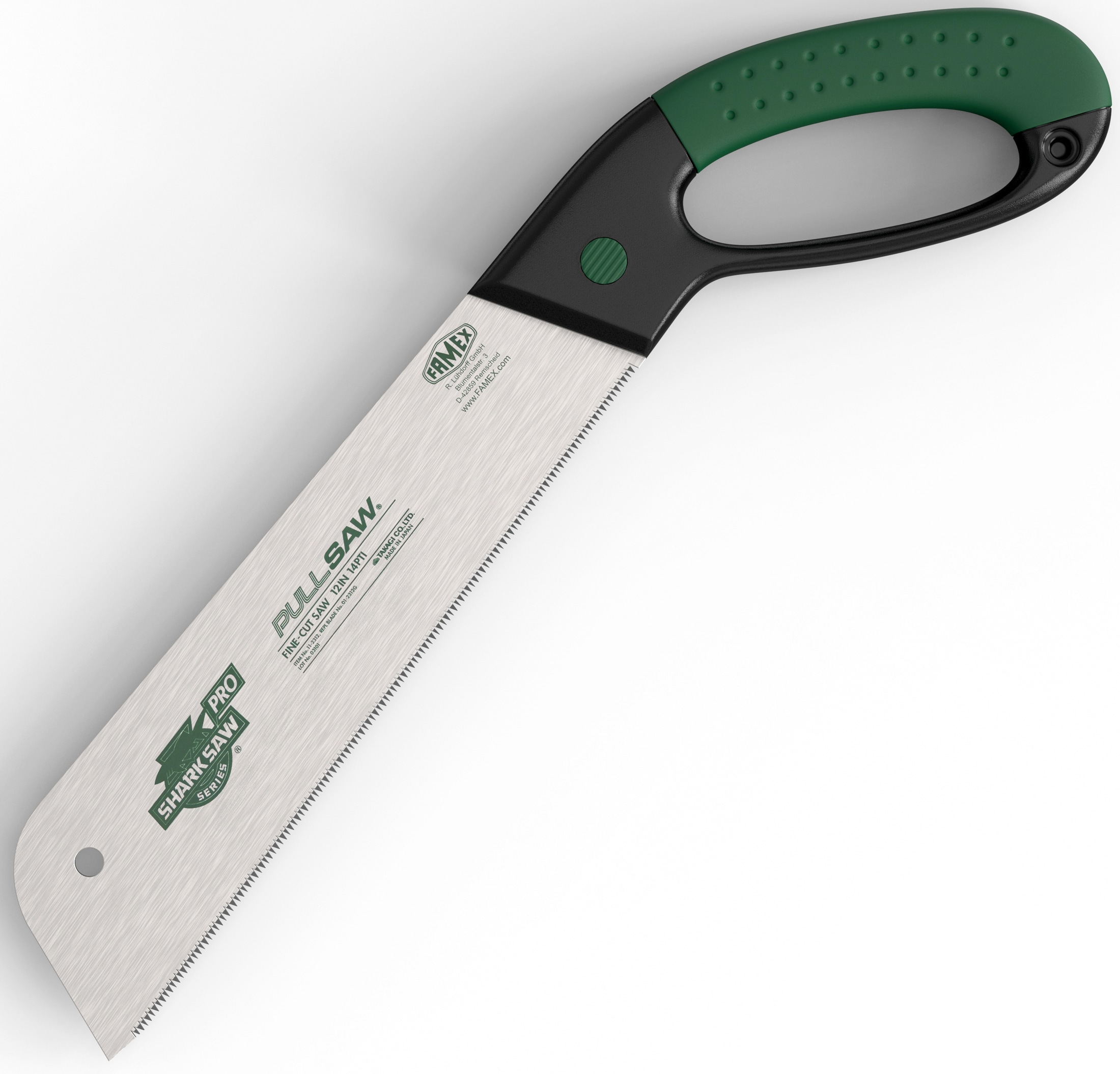 FAMEX 5503 Profi Japans&auml;ge 300mm - Hands&auml;ge - 14 Z&auml;hne - Bild 1