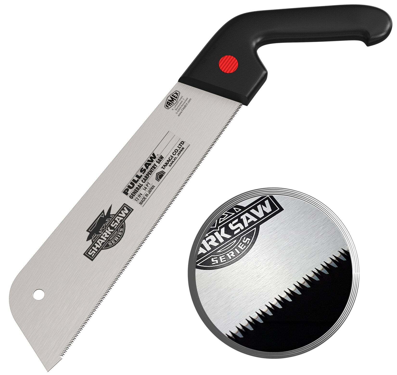 FAMEX 5505 Profi Japansäge 300mm – Handsäge – 14 Zähne | 04030623550534