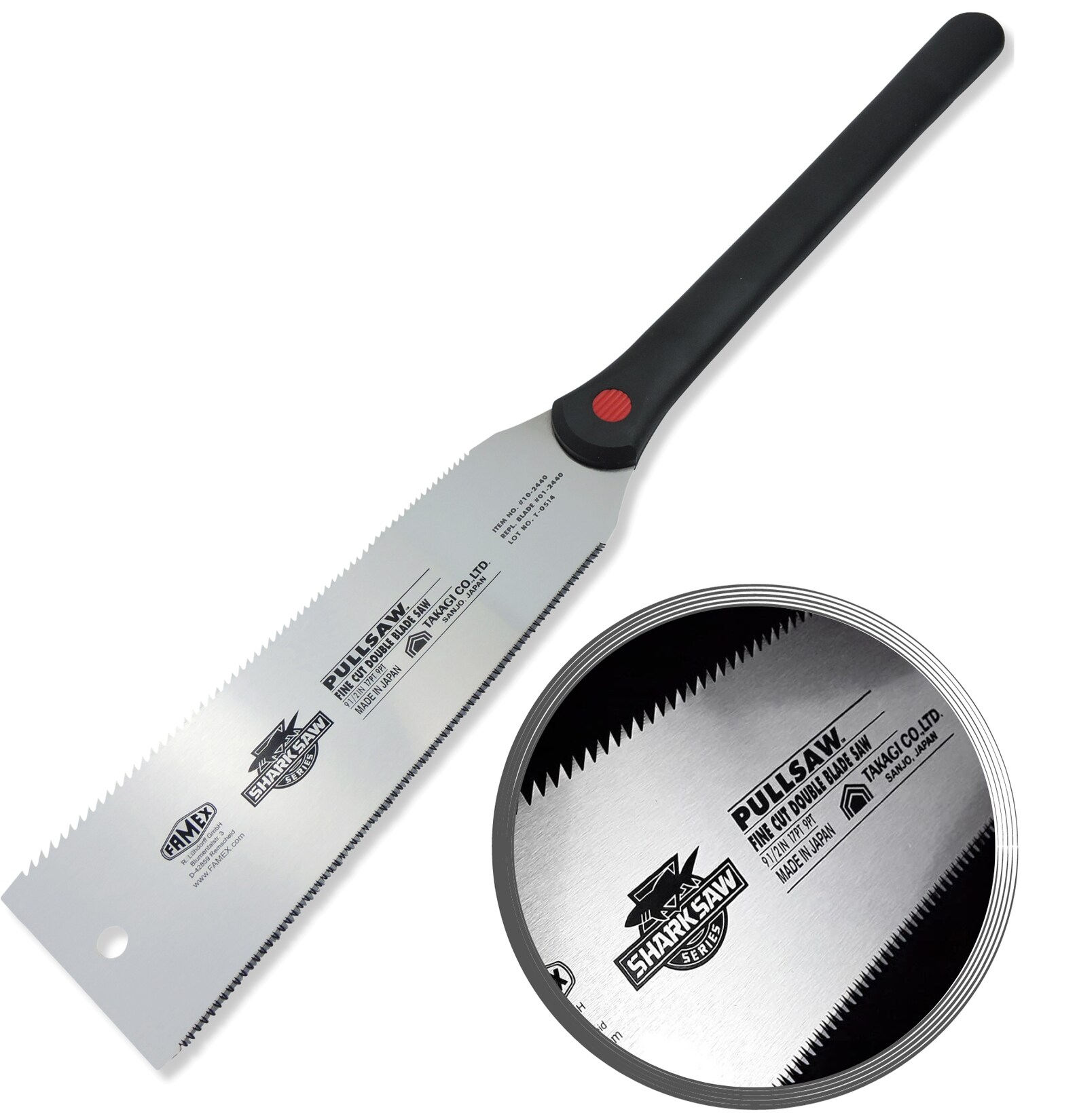 FAMEX 5510 Japansäge Ryoba – Handsäge – Präzisionsäge | 04030623551029