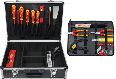 Elektriker Werkzeugkoffer online FAMEX Netto mit 789-10 bei Werkzeug kaufen für