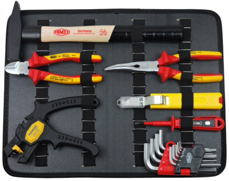 Werkzeug Netto für bei FAMEX mit online 789-10 kaufen Elektriker Werkzeugkoffer
