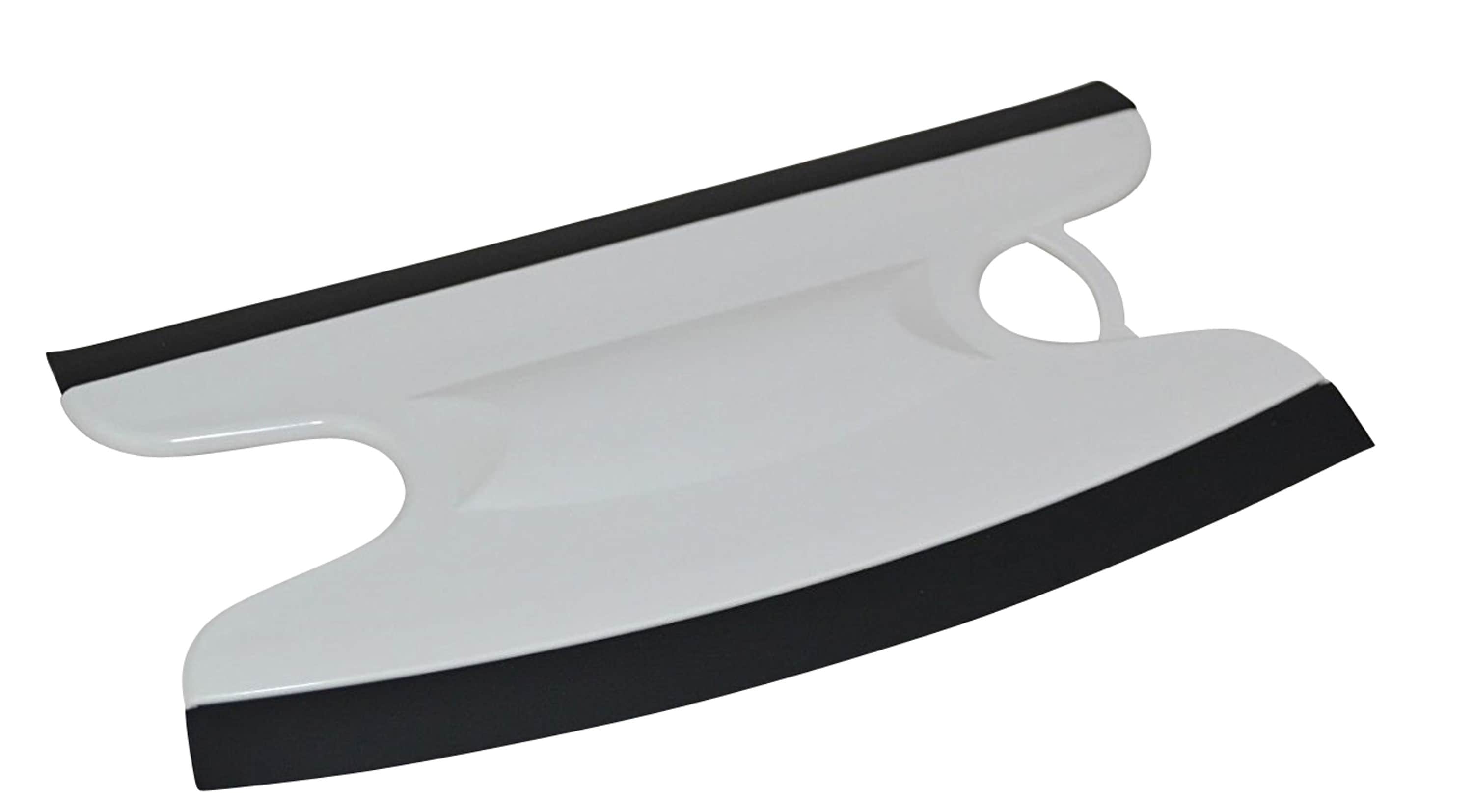 Dusbad Glas&Duschabzieher f&uuml;r Duschkabinen gerade|rund weiss MadeInGermany - Bild 1