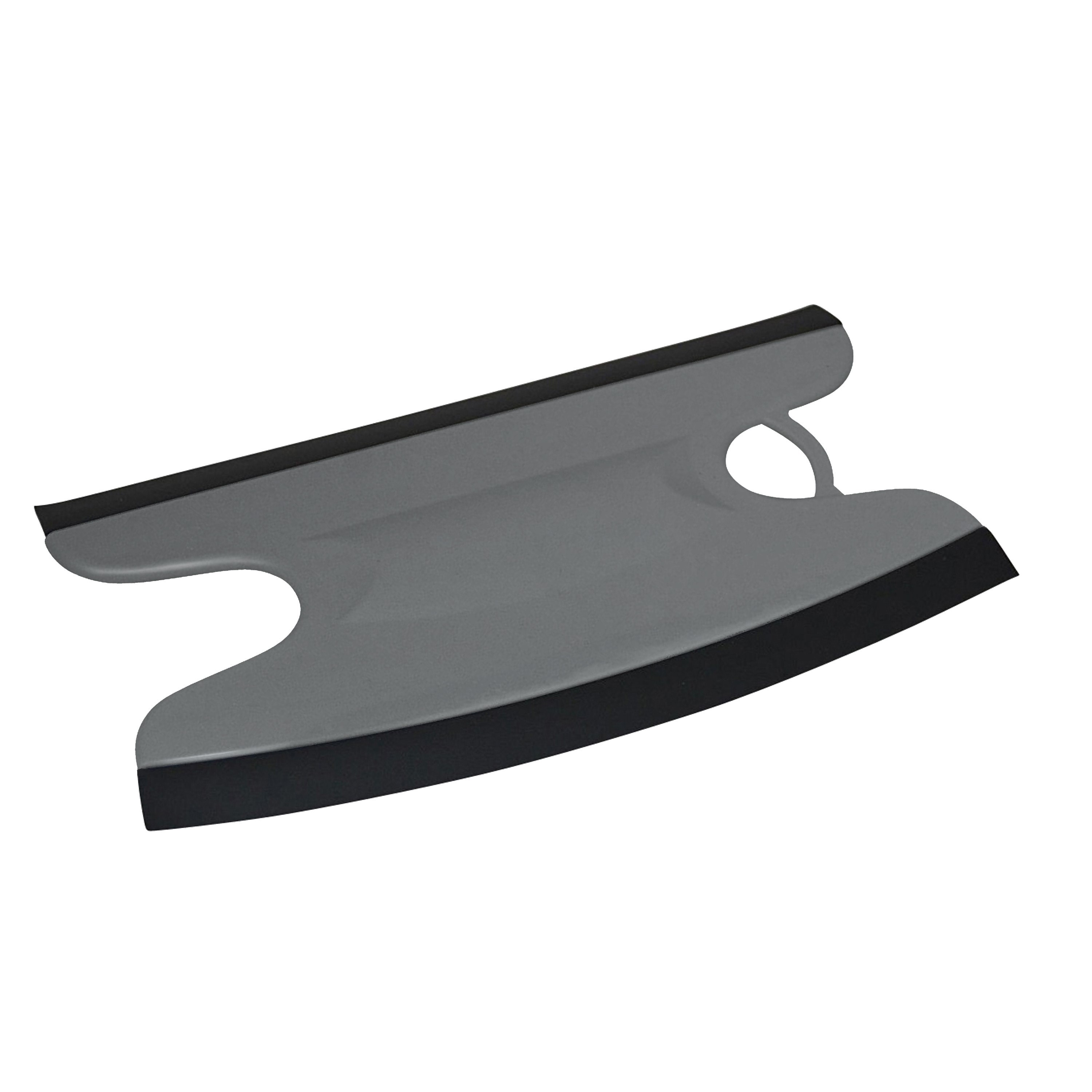 Dusbad Glas&Duschabzieher f&uuml;r Duschkabinen gerade|rund grau MadeInGermany - Bild 1