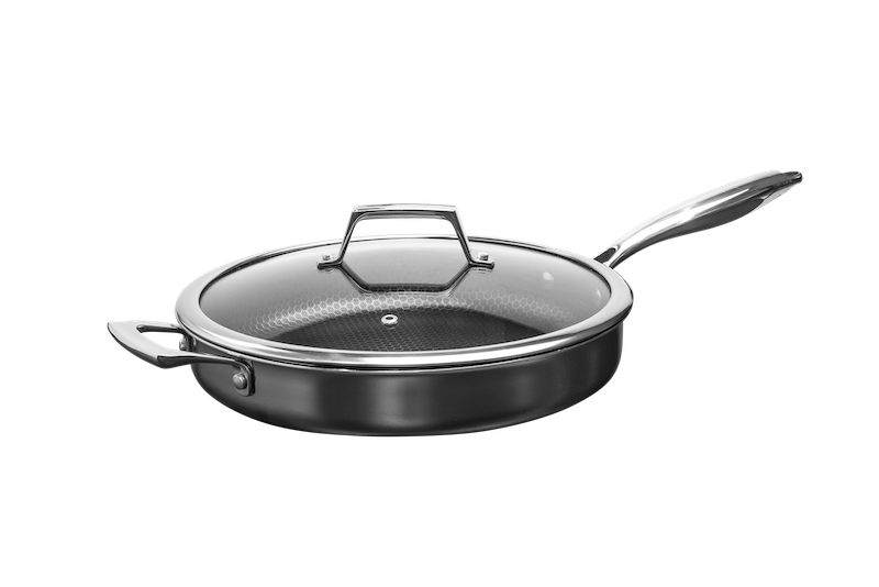 Hâws Santo Sautépfanne 28cm mit Deckel Hexagon Antihaftbeschichtung | 05712087102830