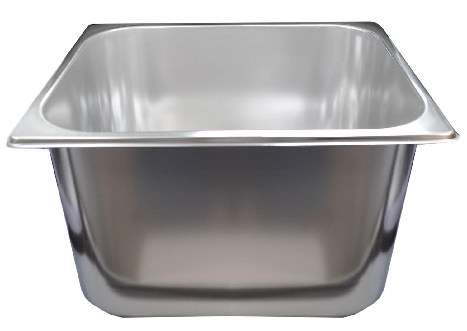Sp&uuml;lbecken Gastronorm aus Edelstahl, 33x30x20cm - Bild 1