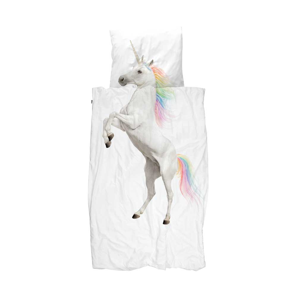 Snurk Bettw&auml;sche Einhorn 135 x 200 - Bild 1