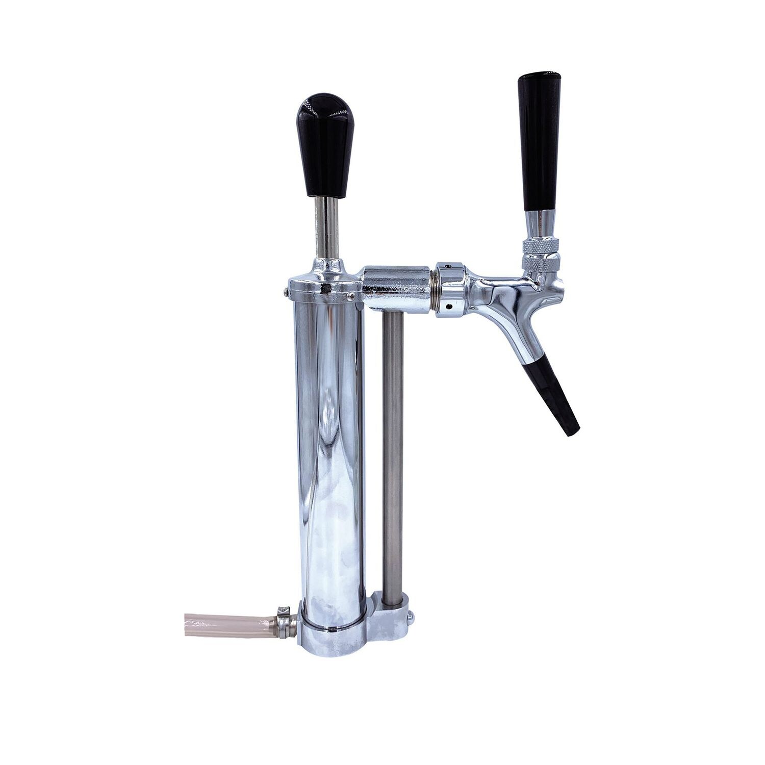 Bierpumpe, Picknickpumpe mit Zapfhahn, mit Kolbenschankhahn, 3/4″ Co2-Abgang | 04250517501392