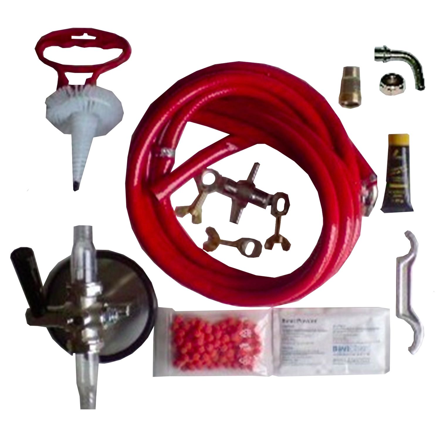 Reinigungsset f&uuml;r Zapfanlage und Keg - gro&szlig; - 2leitig - 10mm - Bild 1