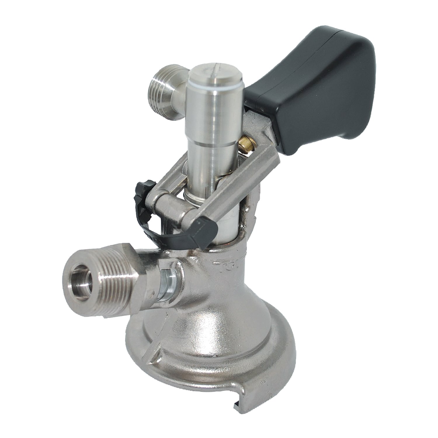 Zapfkopf - Keg Verschluss, Kombi - Fitting, seitlicher Ausgang (Thekenanstich) - Bild 1