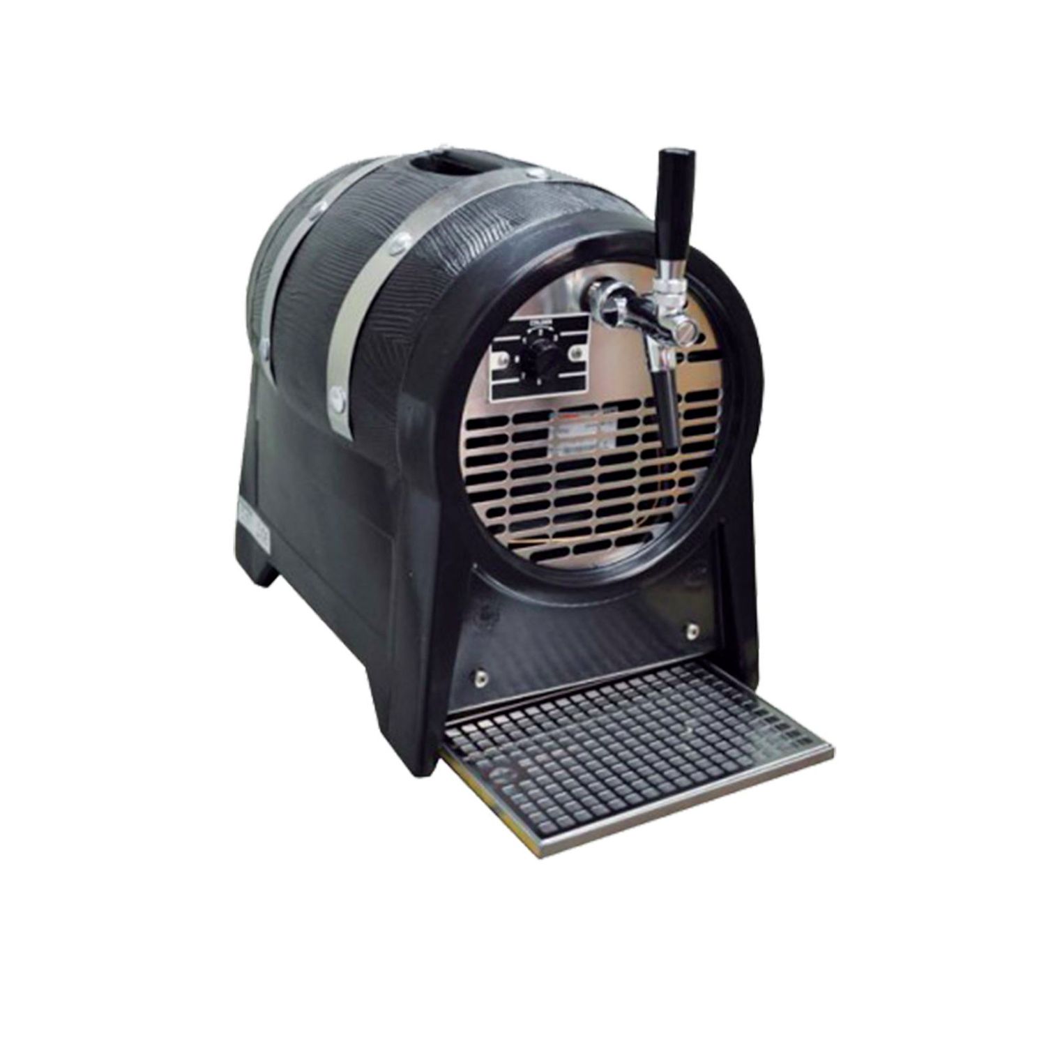 Durchlaufk&uuml;hler Bier, Durchlaufk&uuml;hler, Bierzapfanlage, Bierk&uuml;hler, Trockenk&uuml;hler, Partyfass - 1-leitig, 60 l/Std, mit Zierringen - Bild 1