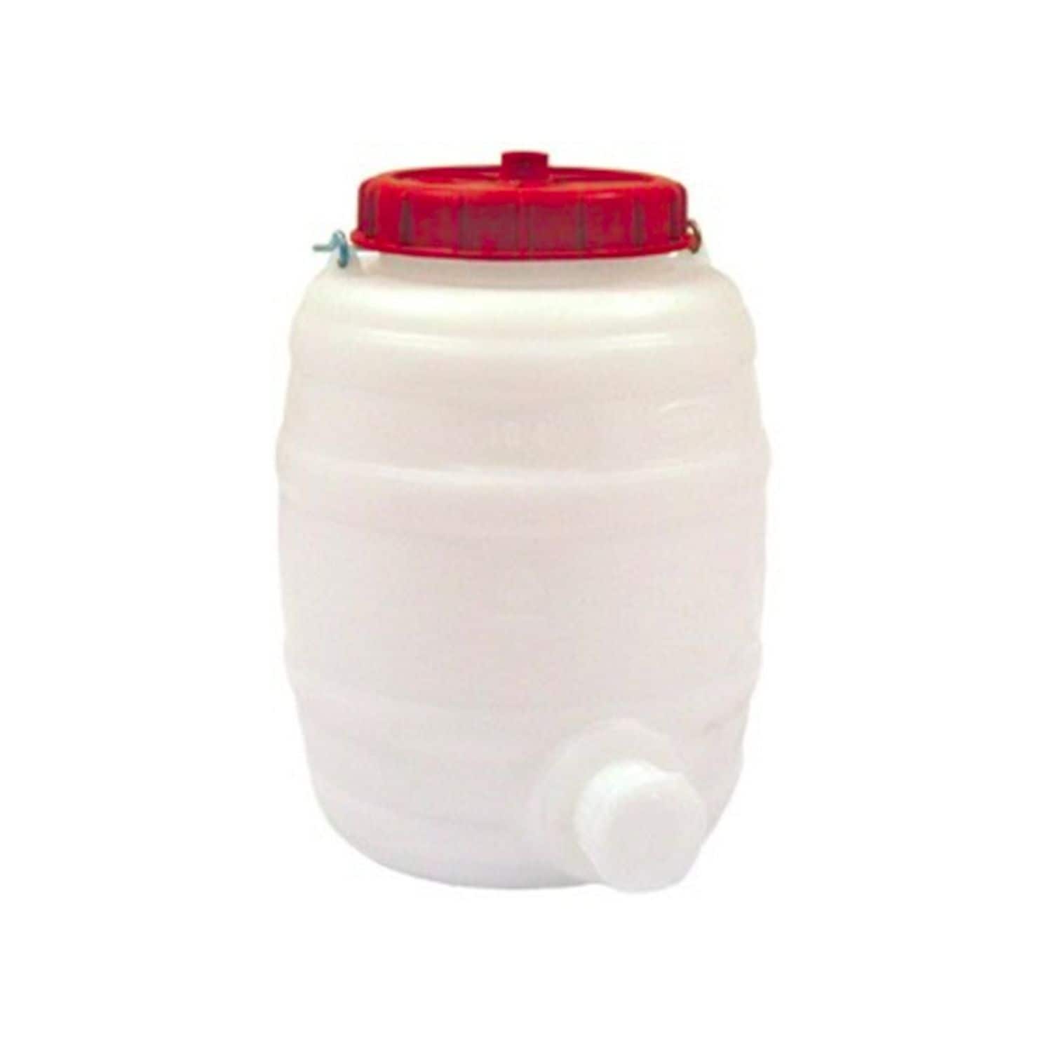 Getr&auml;nkefass rund + Deckel + Zapfhahn 15 l - Bild 1