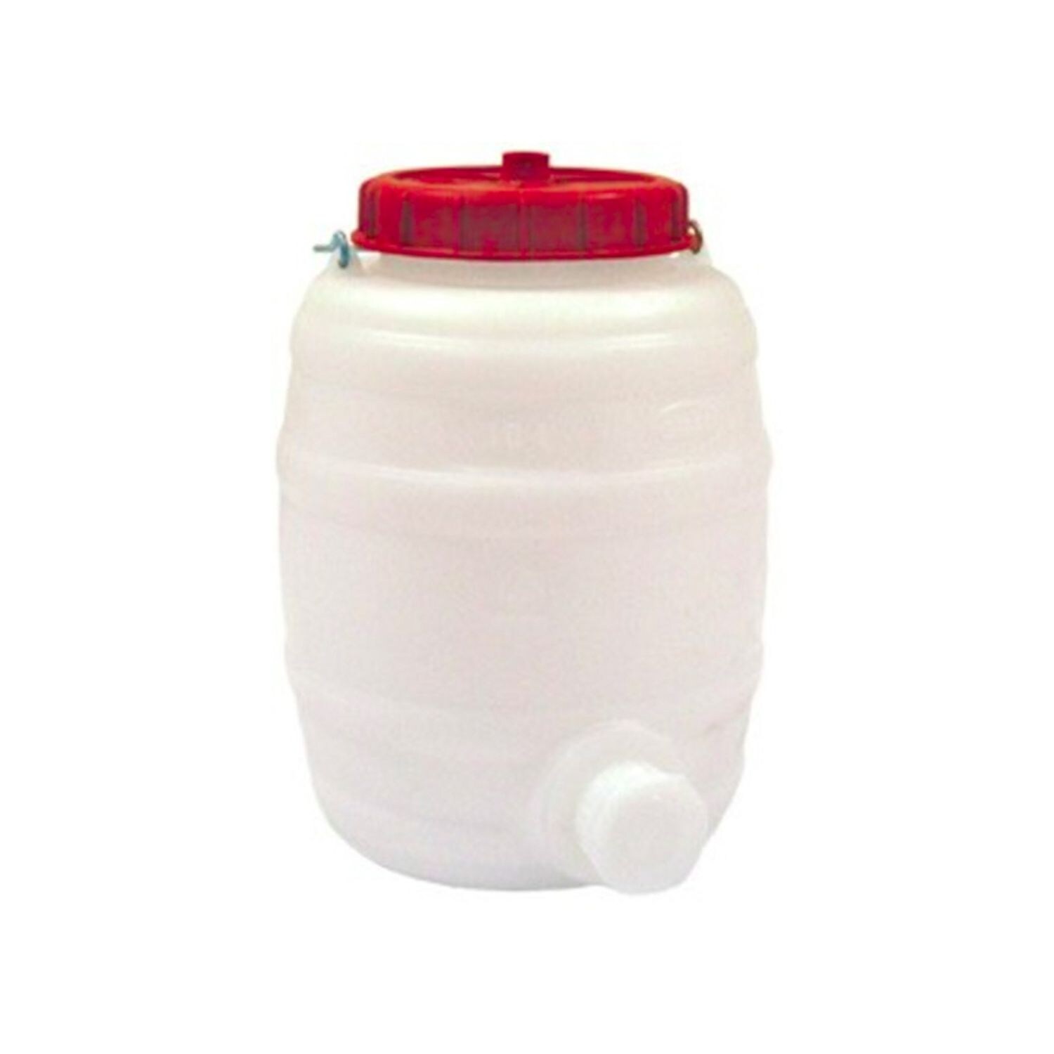 Getränkefass rund + Deckel + Zapfhahn 15 l | 04250517507295