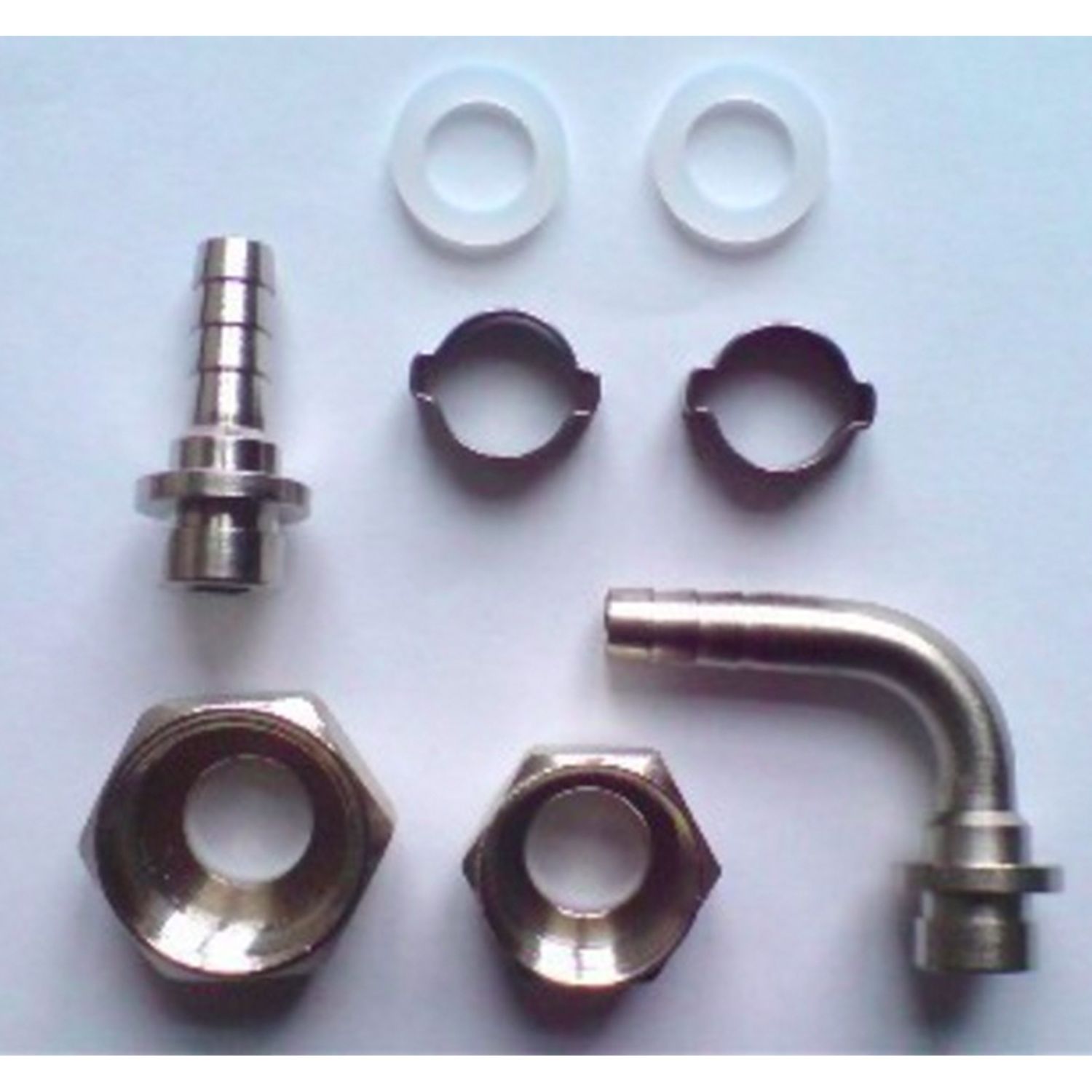 Bierschlaucht&uuml;llenset, 8 Teile - 10mm - Bild 1