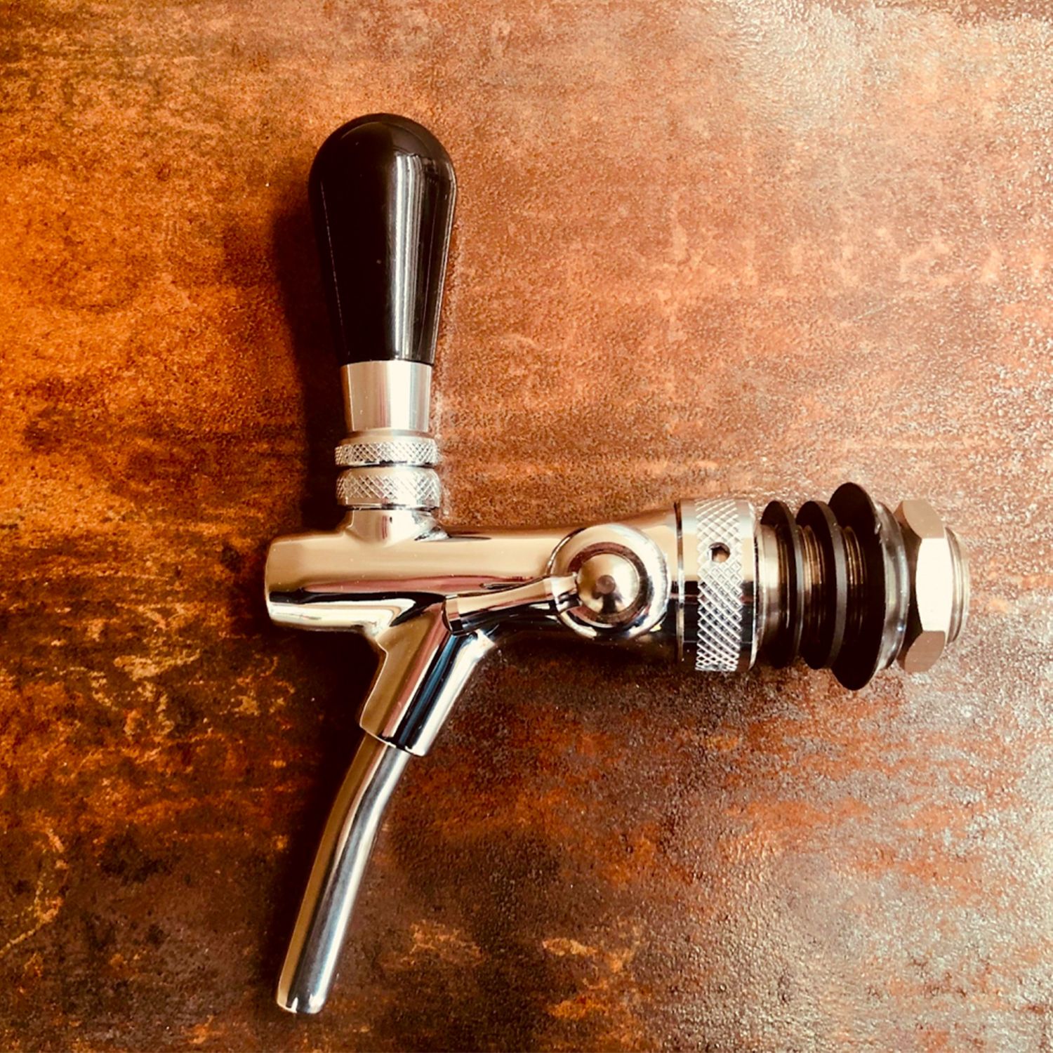 Zapfhahn, Kompensatorhahn, Bierzapfhahn - mit John Guest-Anschlu&szlig; - Bild 1