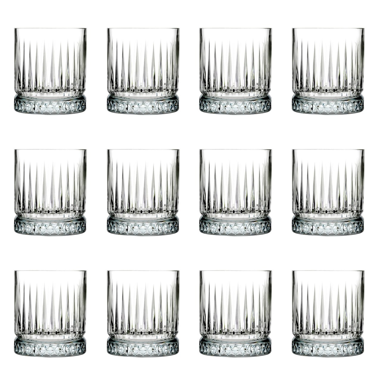 Whiskygläser, Whiskybecher – Elysia, 12er-Set, Stilvolle Gläser für Whisky & mehr, 210ml | 08693357450233