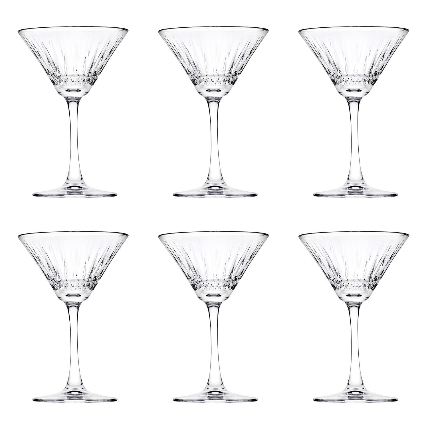 Cocktailgl&auml;ser, Trinkgl&auml;ser 6er-Set - Elysia, 220 ml - Bild 1