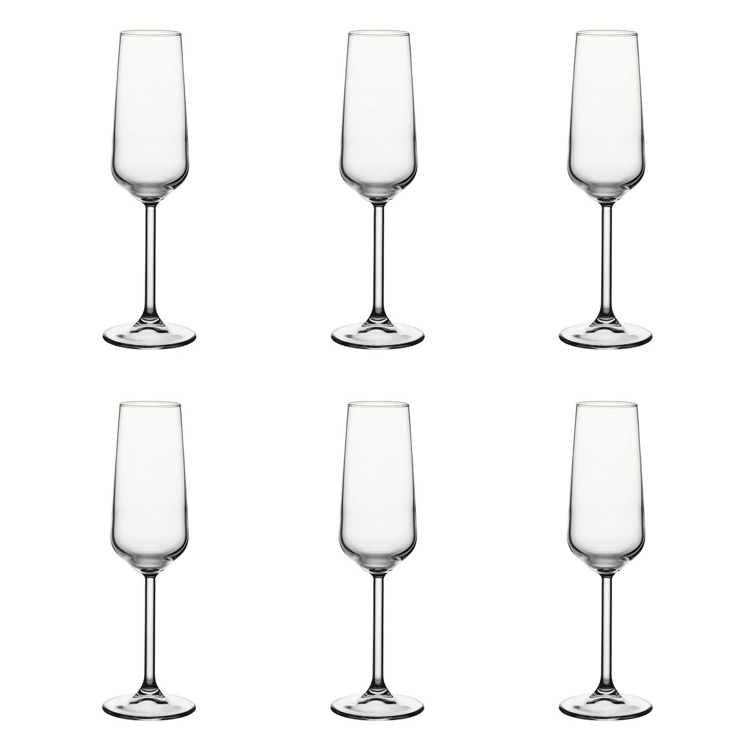 Champagnergl&auml;ser, sektgl&auml;ser 6er-Set - Allegra, 195 ml - Bild 1