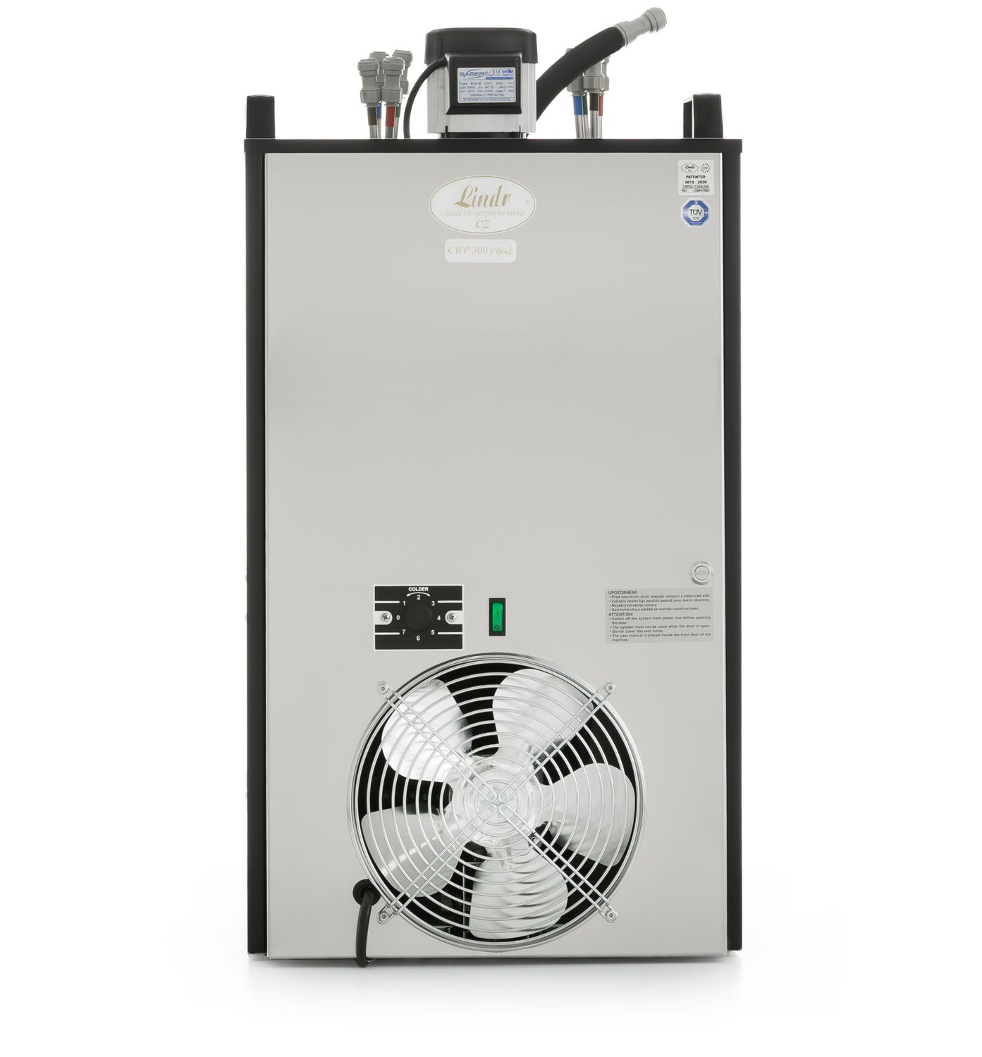 Zapfanlage, Bierzapfanlage, Bierkoffer - Lindr CWP 300, 4-leitig, Green Line - Bild 1