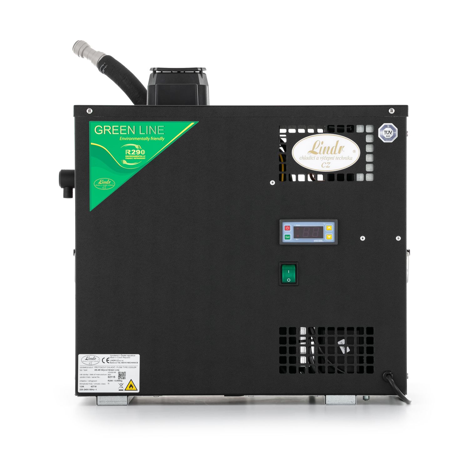 Zapfanlage, Bierzapfanlage, Bierkoffer - Lindr AS 40, Glykol, Green Line - Bild 1