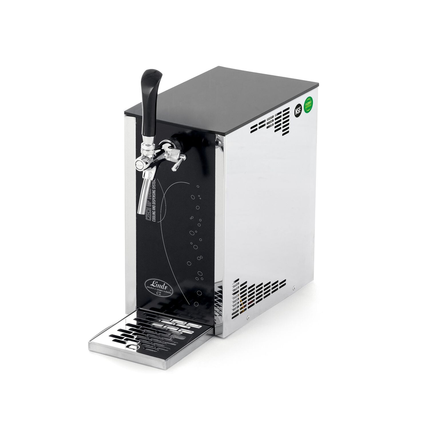 Zapfanlage, Bierzapfanlage PYGMY 25/K Exclusive * Trockenk&uuml;hler * Zapfanlage ohne CO2 * Luftkompressor * 1leitig - Bild 1