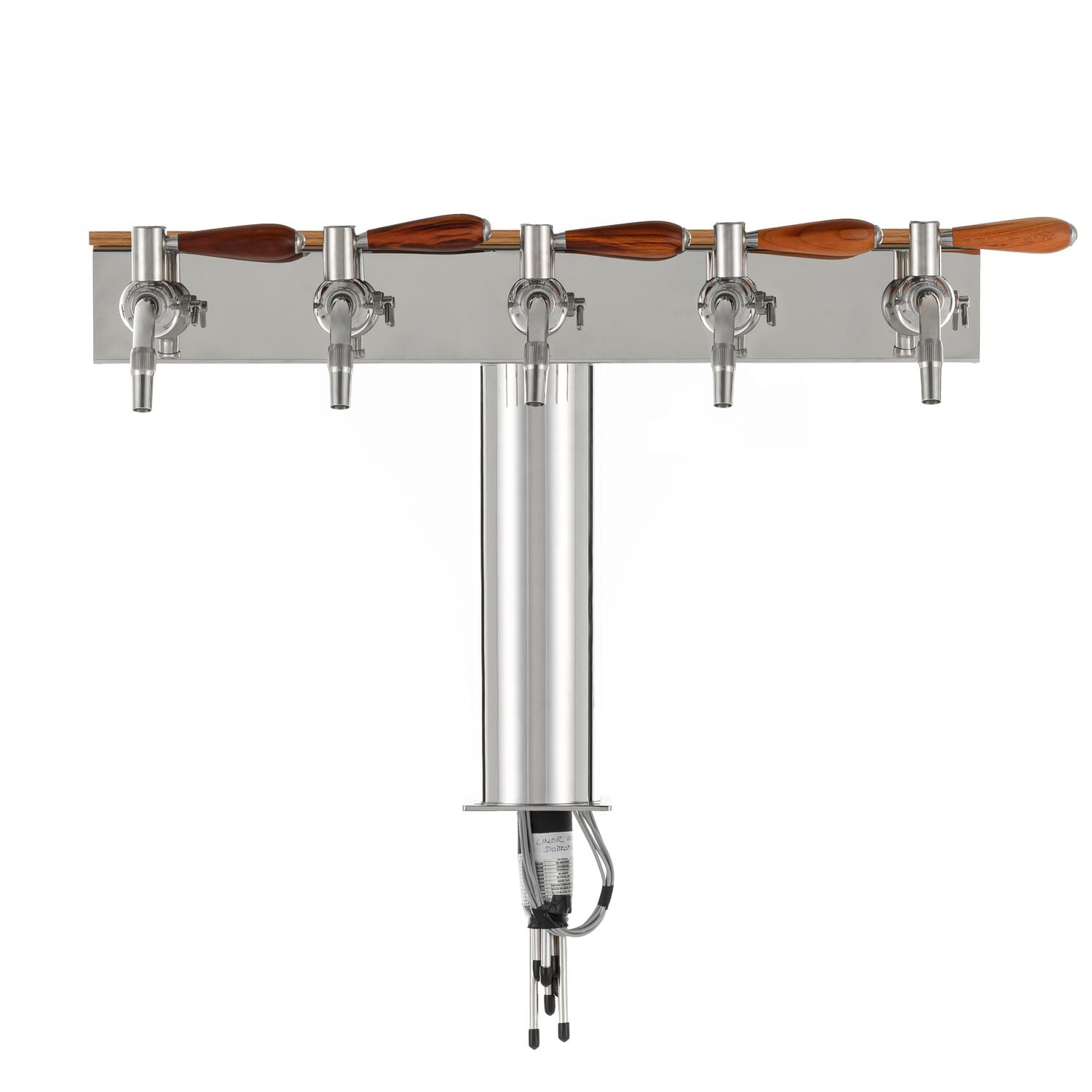 Schanks&auml;ule, Zapfs&auml;ule Bier - Lindr T Grand, 5 leitig, Zapfhahn NOSTALGIE - Bild 1