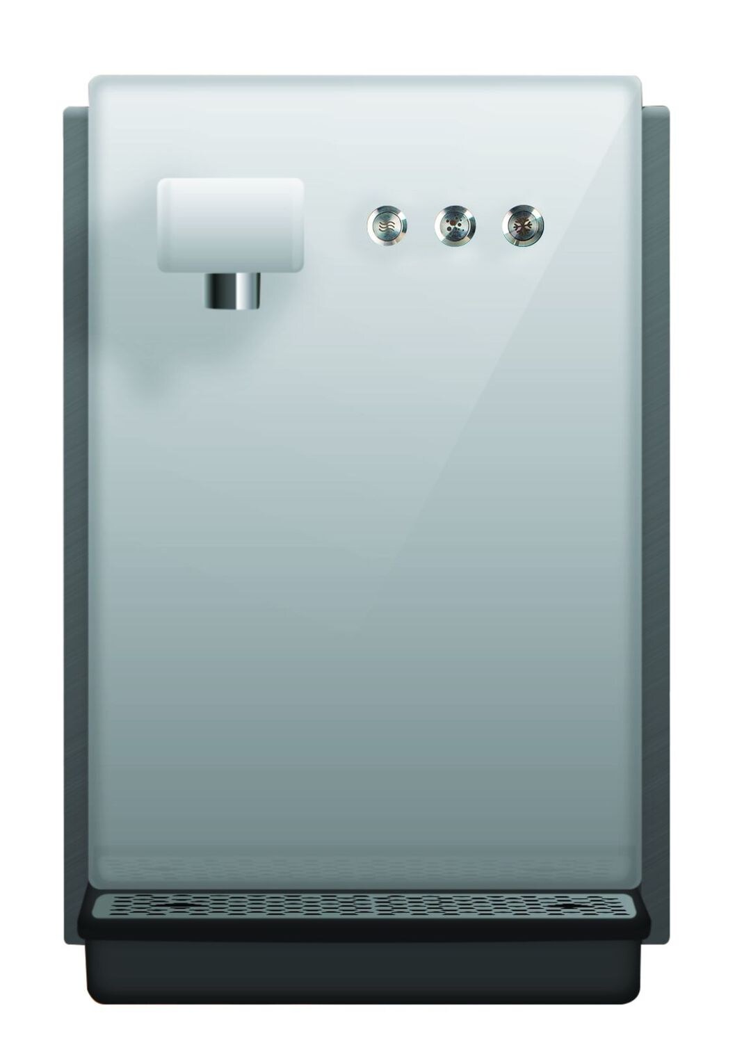 Wassersprudler, Wasserspender, Trinkwassersprudler - TWIST 120, Auftisch, Color:weiss - Bild 1