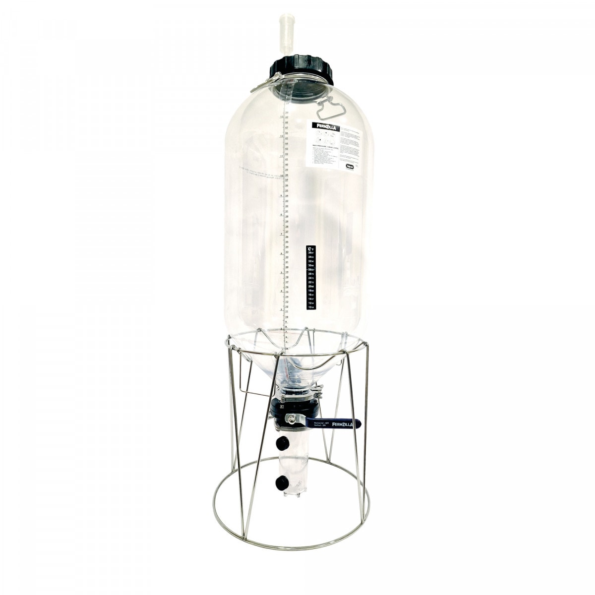 FermZilla Starterpaket G&auml;rbeh&auml;lter, G&auml;rflasche 55L Tri-Conical Gen3 - Bild 1