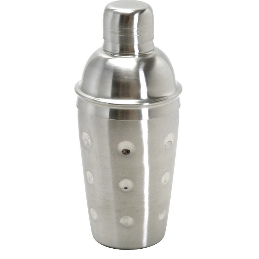 Cocktail shaker 3tlg. - Edelstahl mit Sieb - 500 ml. - Bild 1