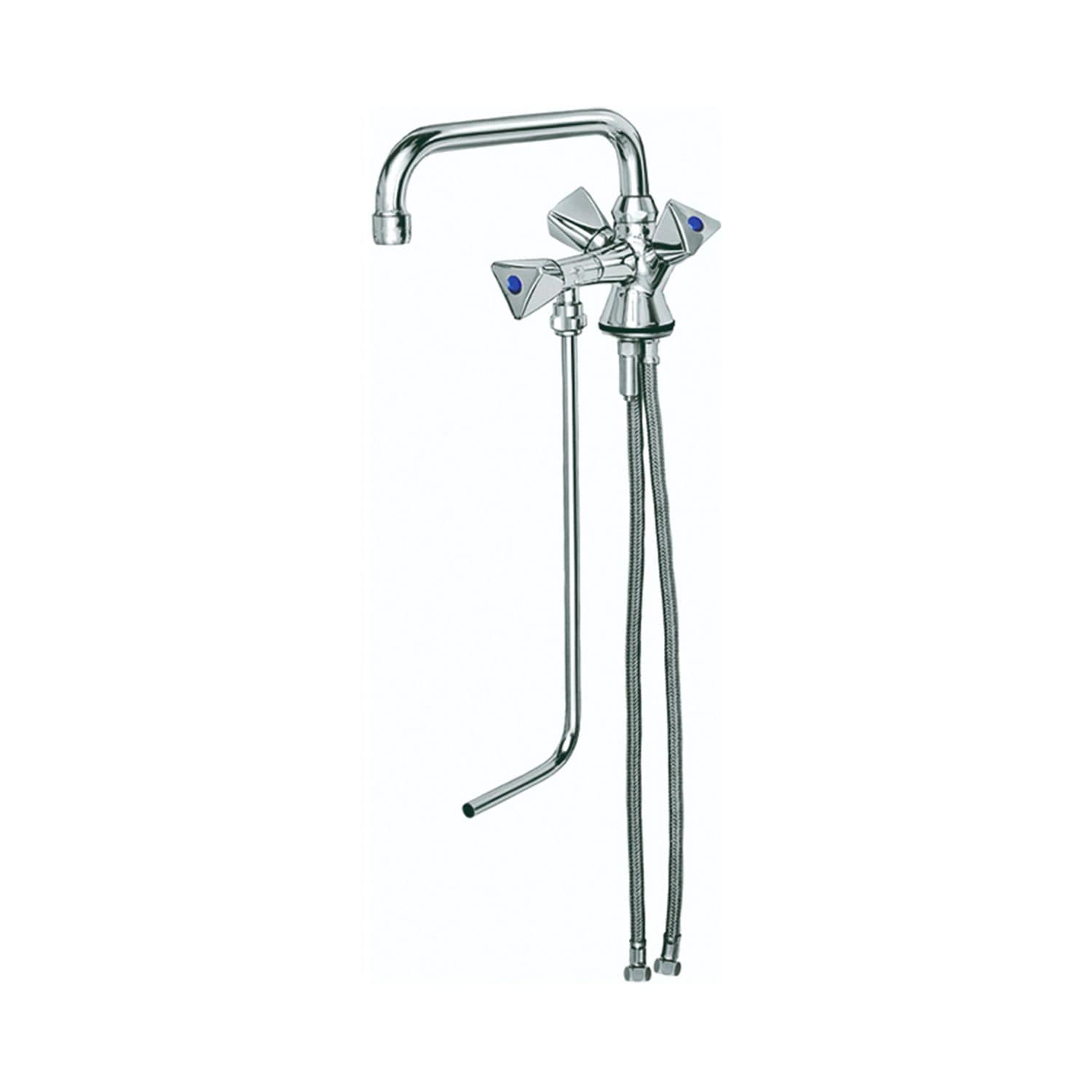 Wasserhahn, K&uuml;chenarmatur, Wasserarmatur - Mischbatterie, Model &bdquo;BRUSE&ldquo;, f&uuml;r 1 Becken Niederdruck - Bild 1