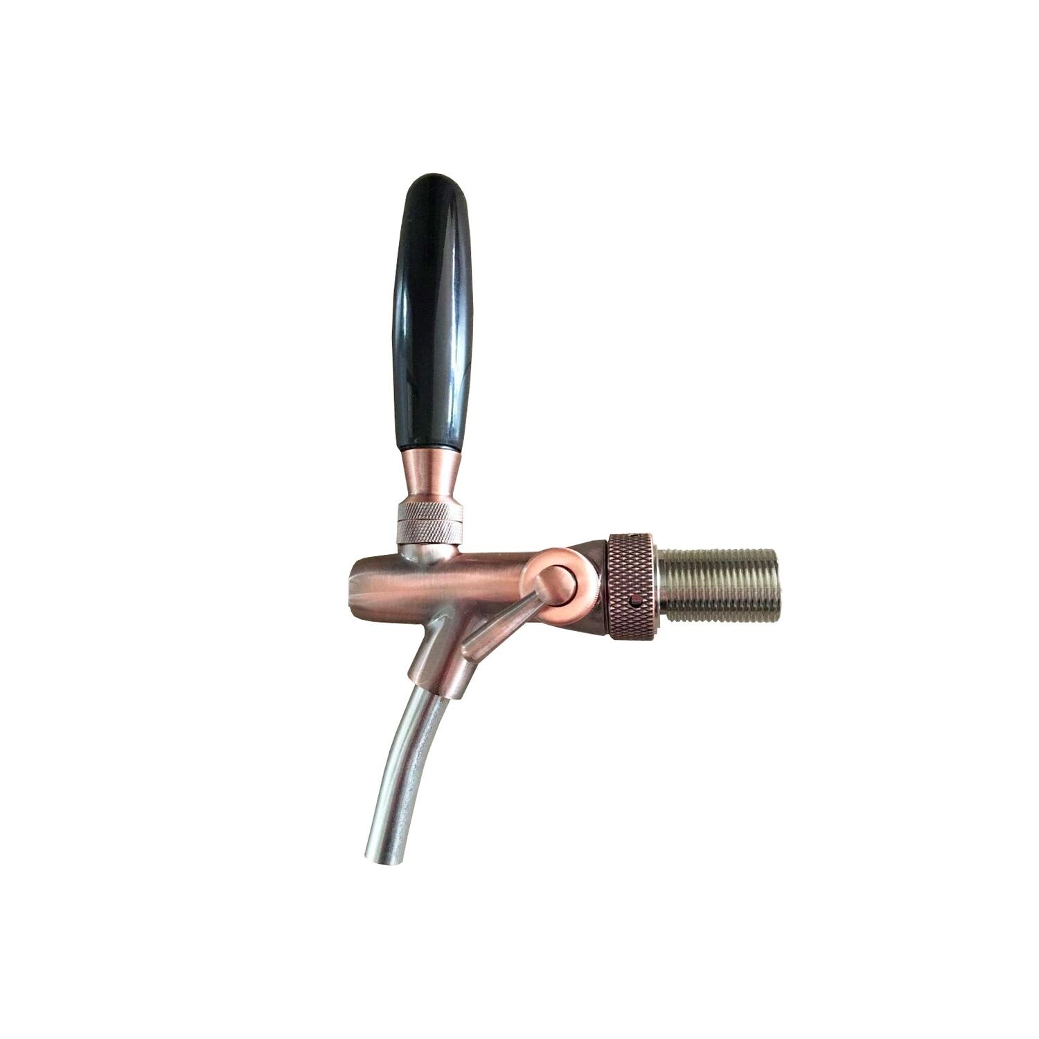 Kompensatorhahn aus Chromnickelstahl und ABS-Kunststoff, bronze | 00762743493371