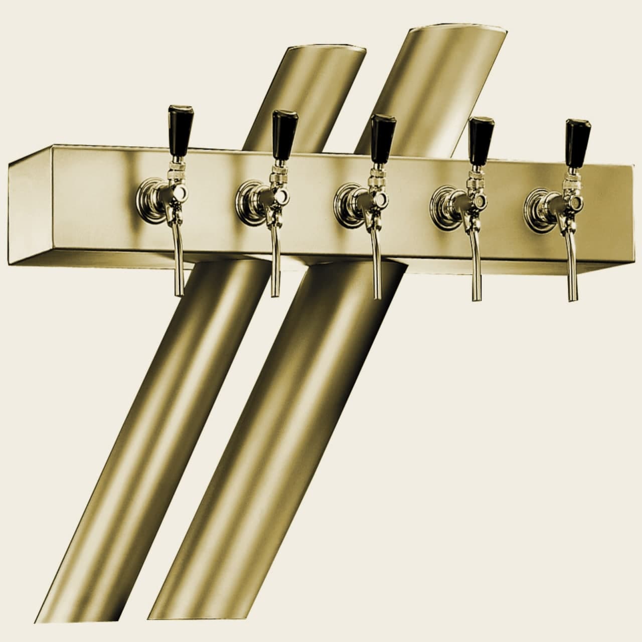 Schanks&auml;ule Modell &bdquo;RJ5&ldquo; , CNS poliert, 5-leitig - Bild 1