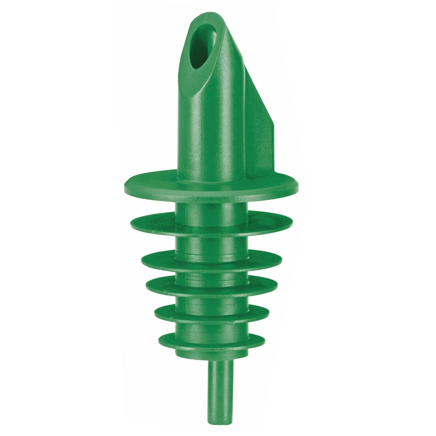 Ausgiesser, Ausgie&szlig;er - BILLY, f&uuml;r Flaschen 0,5-,5 lt, Gr&uuml;n, Mit 5 Lamellen - Bild 1