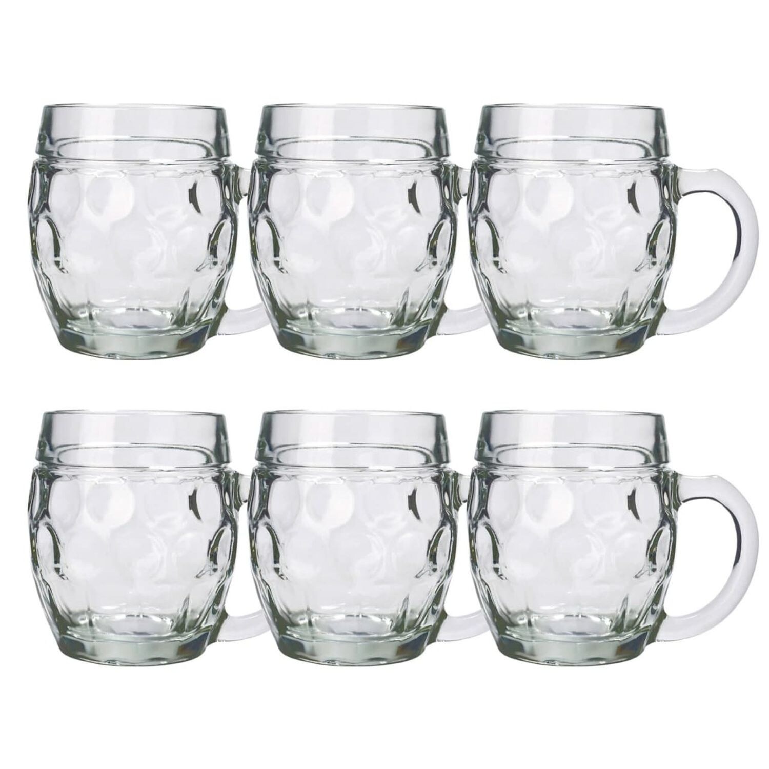 Bierglas, Bierkrug, Maßkrug, Bierseidel 6er Set Biergläser, Tübinger - 0,3 Liter