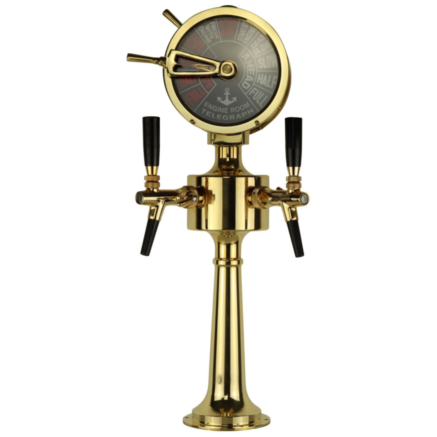 Schanks&auml;ule, Bierzapfs&auml;ule - Modell Maschinentelegraph, 2-leitig - Bild 1