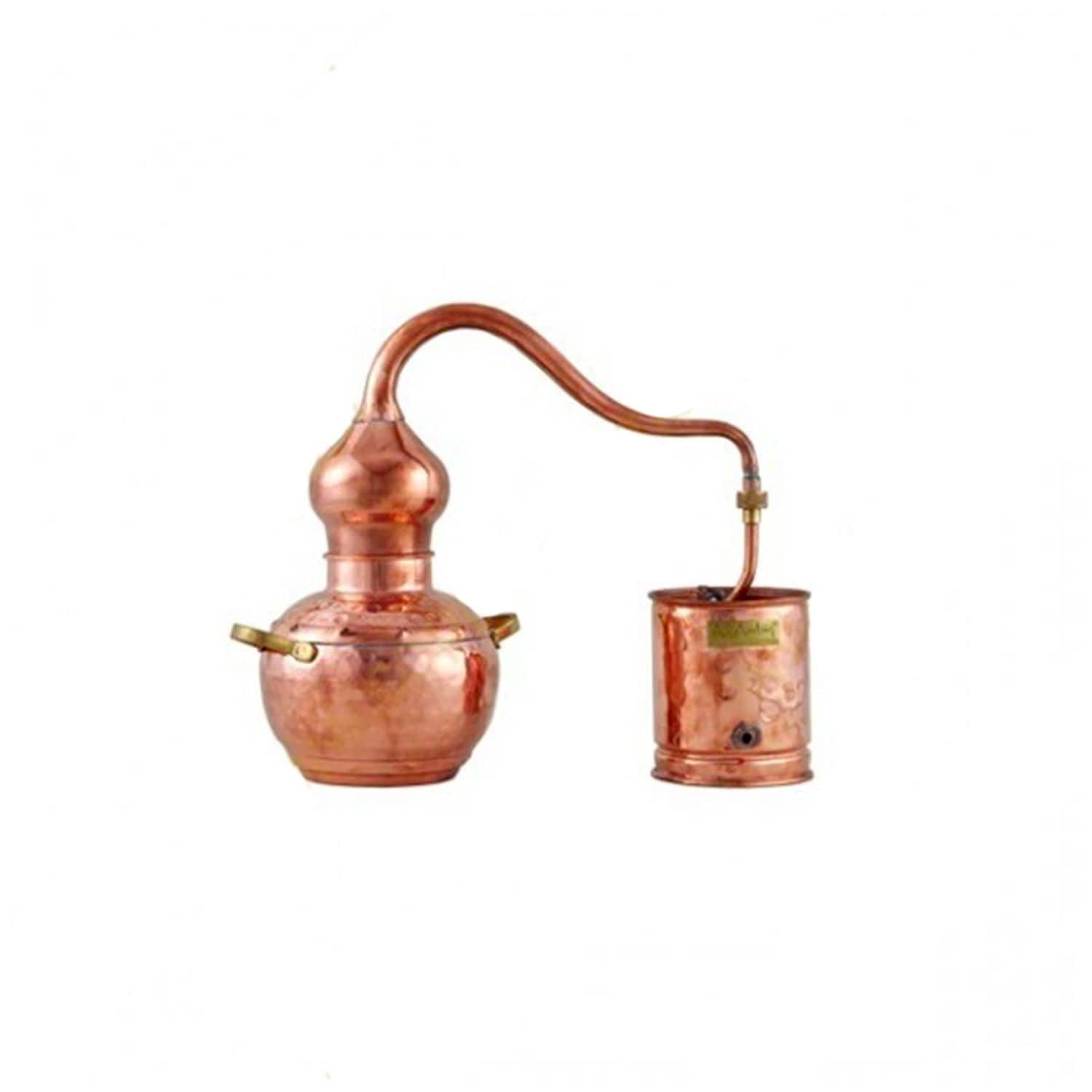 Destille, Destillierger&auml;t, Destillationsapparatur - Alembic Premium, Kupfer 1L - Bild 1