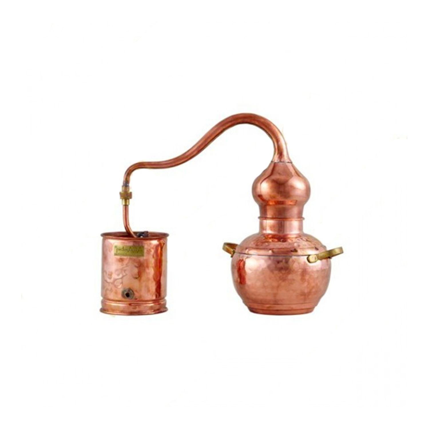 Destille, Destillierger&auml;t, Destillationsapparatur - Alembic Premium, Kupfer 2L - Bild 1