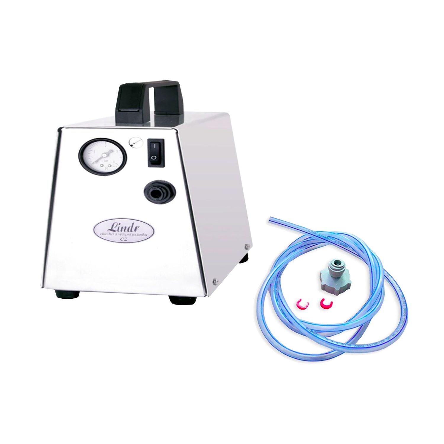 Komplett Set – Druckluft Kompressor VK15, mini Luftkompressor für Bierzapfen ohne CO2 | 00745202847816