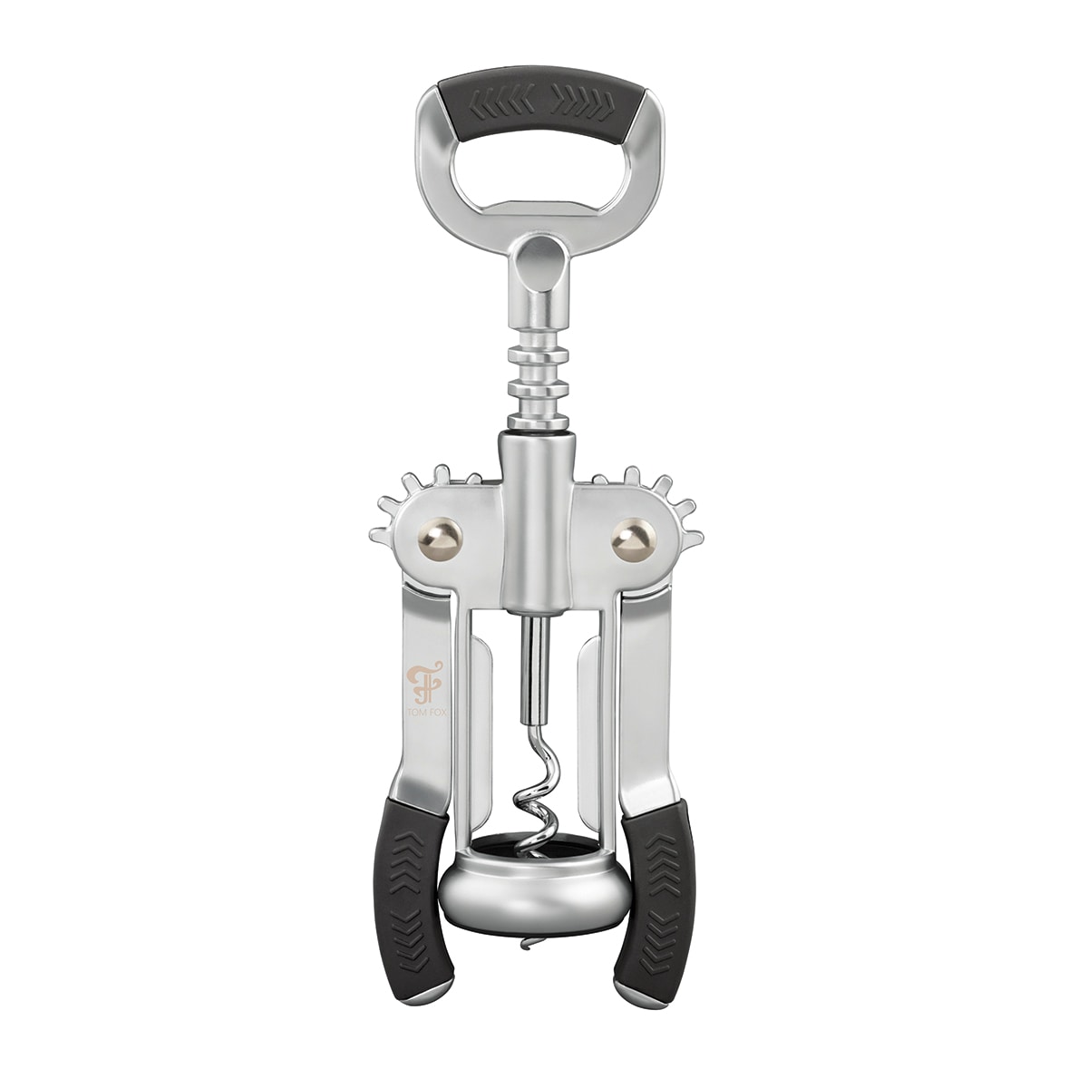 Korkenzieher mit fl&uuml;geln Estrella, edelstahl - Bild 1