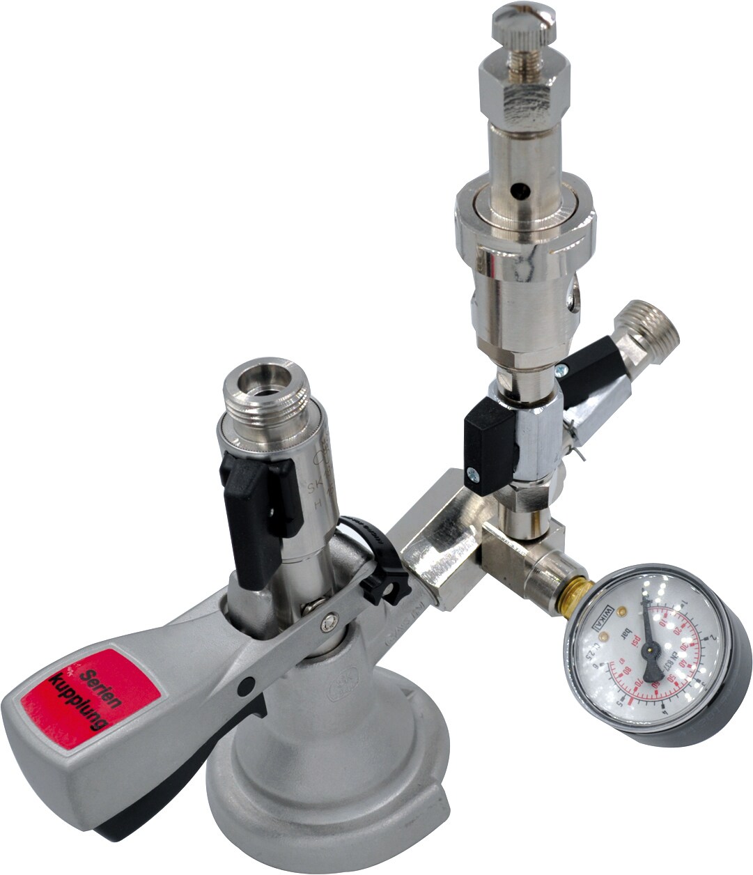 Füllzapfkopf zum Befüllen von KEG-Bierfässern, Execution_Zapfkopf:KOEPI Füllzapfkopf | 00745202853381