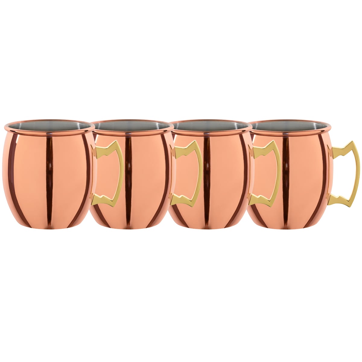 4-er Set Mini Moscow Mule Becher - Bild 1